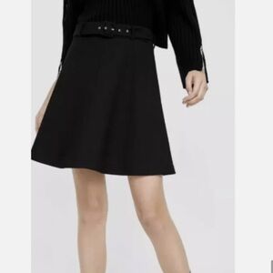 ZARA WOMAN Circle Skirt / Skater Skirt with Belt